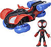 Marvel Spidey Spider-Man Транспортний засіб Людини-Павука Miles Morales  2в 1, фото 2