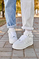 Кроссовки, кеды отличное качество Nike Air Force Mid Winter White Размер 36