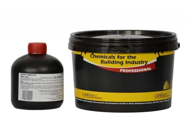 EPOXY RESIN 51-POOL / Епекси Ресин 51 Пул - епоксидна фарба для басейнів (блакитна) уп.6 кг, фото 1