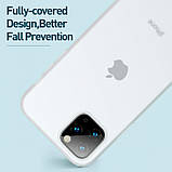 Чохол Baseus для iPhone 11 Pro Jelly Liquid Silica Gel, Transparent White (WIAPIPH58S-GD02), фото 6