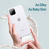 Чохол Baseus для iPhone 11 Pro Jelly Liquid Silica Gel, Transparent White (WIAPIPH58S-GD02), фото 7