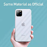 Чохол Baseus для iPhone 11 Pro Jelly Liquid Silica Gel, Transparent White (WIAPIPH58S-GD02), фото 8