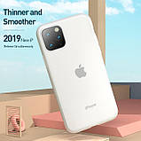 Чохол Baseus для iPhone 11 Pro Jelly Liquid Silica Gel, Transparent White (WIAPIPH58S-GD02), фото 9