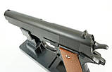 Пістолет страйкбольний Galaxy G13+ з кобурою (Colt M1911 Classic), фото 7