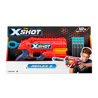 Детское оружие X-Shot Red Excel reflex 6 скорострельный бластер
