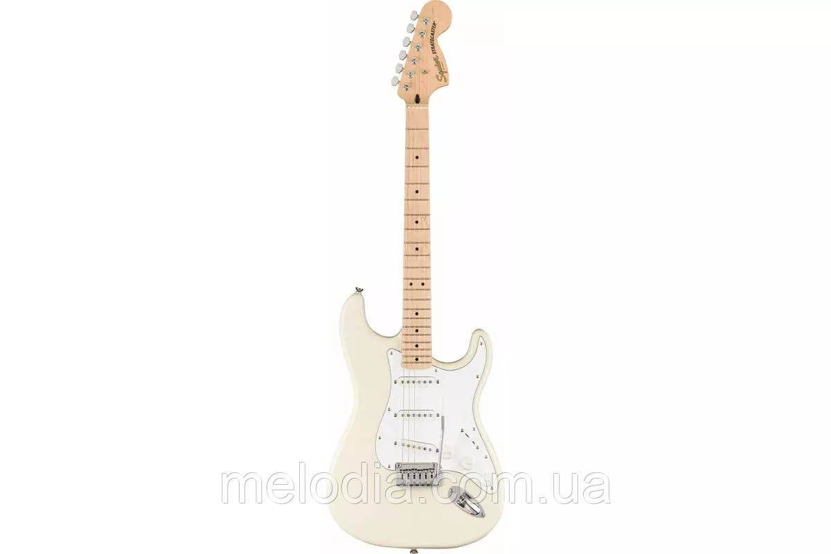 Електрогітара SQUIER by FENDER  AFFINITY SERIES STRATOCASTER MN OLYMPIC WHITE