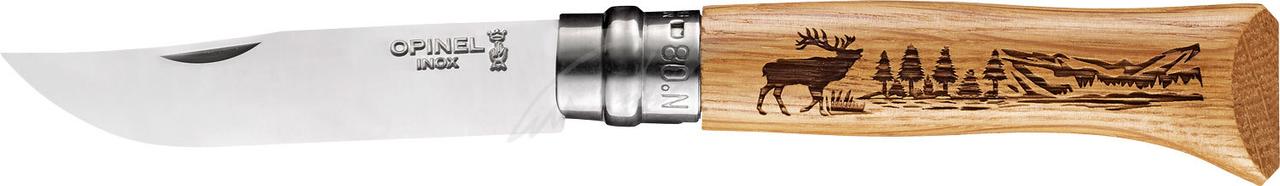 Нож Opinel №8 Animalia Олень