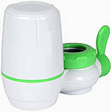 Фільтр насадка на кран для очищення води Water Purifier проточний очисник з активованим вугіллям, фото 3