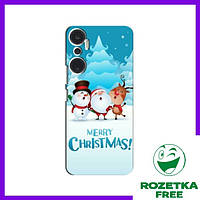 Чехол (Merry Christmas) Инфиникс Хот 20 (4G) / Чехлы Счастливого Рождества Infinix Hot 20 (4G)