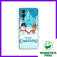 Чехол (Merry Christmas) Инфиникс Ноут 12 (G96) / Чехлы Счастливого Рождества Infinix Note 12 (G96)