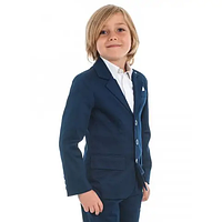 Школьный детский пиджак для мальчика с карманом BIMBUS Италия 161IFAT001 152, Весенне-летний, Праздник: 1.Топ!