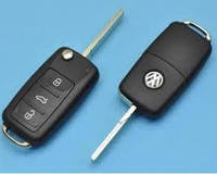 Ключ Volkswagen 561837 202 D  выкидной 5 кнопок, с чипом 48:A1, 315Mhz