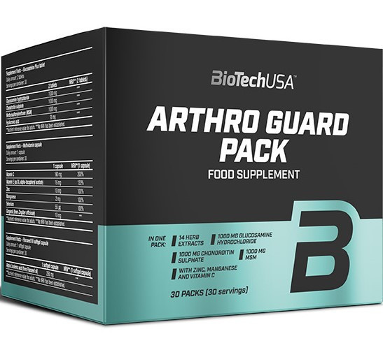 Для суглобів і зв'язок BioTech Arthro Guard Pack 30 пак Топ продажів Vitaminka Vitaminka