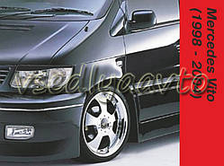 Ресниички на Mercedes Vito (1998-2004)