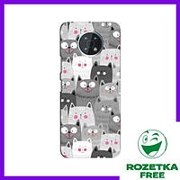 Чехол с картинкой (Милые Котята) для Нокиа Джи 50 / Чехлы с мордочками котиков Nokia G50