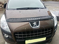 Дефлектор капота (мухобойка) Peugeot 3008 2011- (пежо 3008)