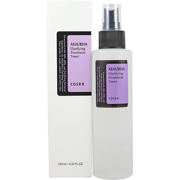 Тонер для проблемної шкіри з натуральними кислотами Cosrx AHA / BHA Clarifying Treatment Toner 150 мл