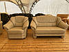 Комплект диван + крісло із натуральної шкіри Олива (Німеччина), фото 3