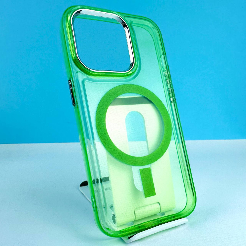Чохол Epik Colorful Case з MagSafe для iPhone 13 Зелений