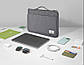 Сумка для ноутбука WIWU Ora Laptop Sleeve MacBook 14". Grey, фото 5
