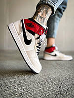 Nike Air Jordan 1 High " Light Smoke Grey" мужские кроссовки