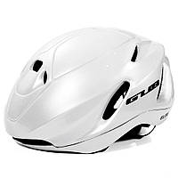 Шлем велосипедный GUB ELITE (M 54-58) pearlescent-white [In-Mold/двойная регулировка]