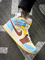 Nike Air Jordan 1 Mid Se Fearless Maison мужские кроссовки