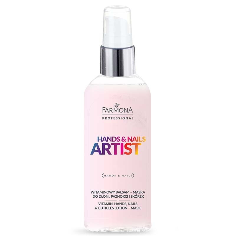Бальзам маска для долонь, нігтів та кутікули Farmona HANDS & NAILS ARTIST Vitamin hands, nails&cuticles lotion-mask