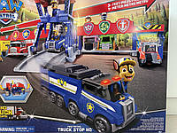 Набір Щенячий патруль Великий гараж Paw Patrol Big Truck Pups, Truck Stop HQ Playset