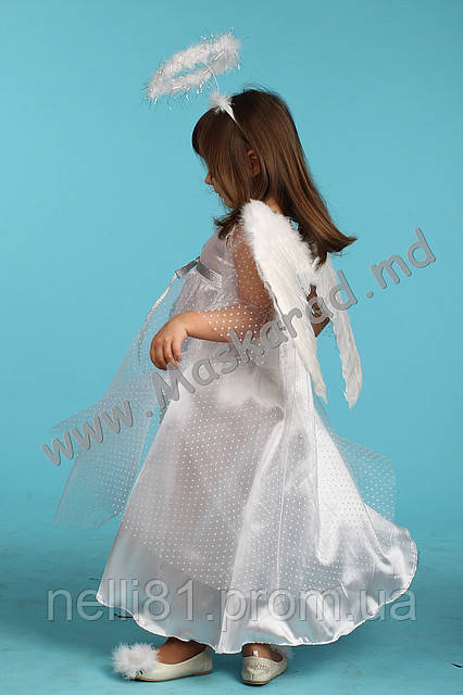 Карнавальный костюм Ангел, костюм Ангела для девочки - фото 4 - id-p25353924