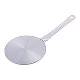 Адаптер для індукційної плити Kamille 14,5 см із нержавіючої сталі KM-5651, фото 2