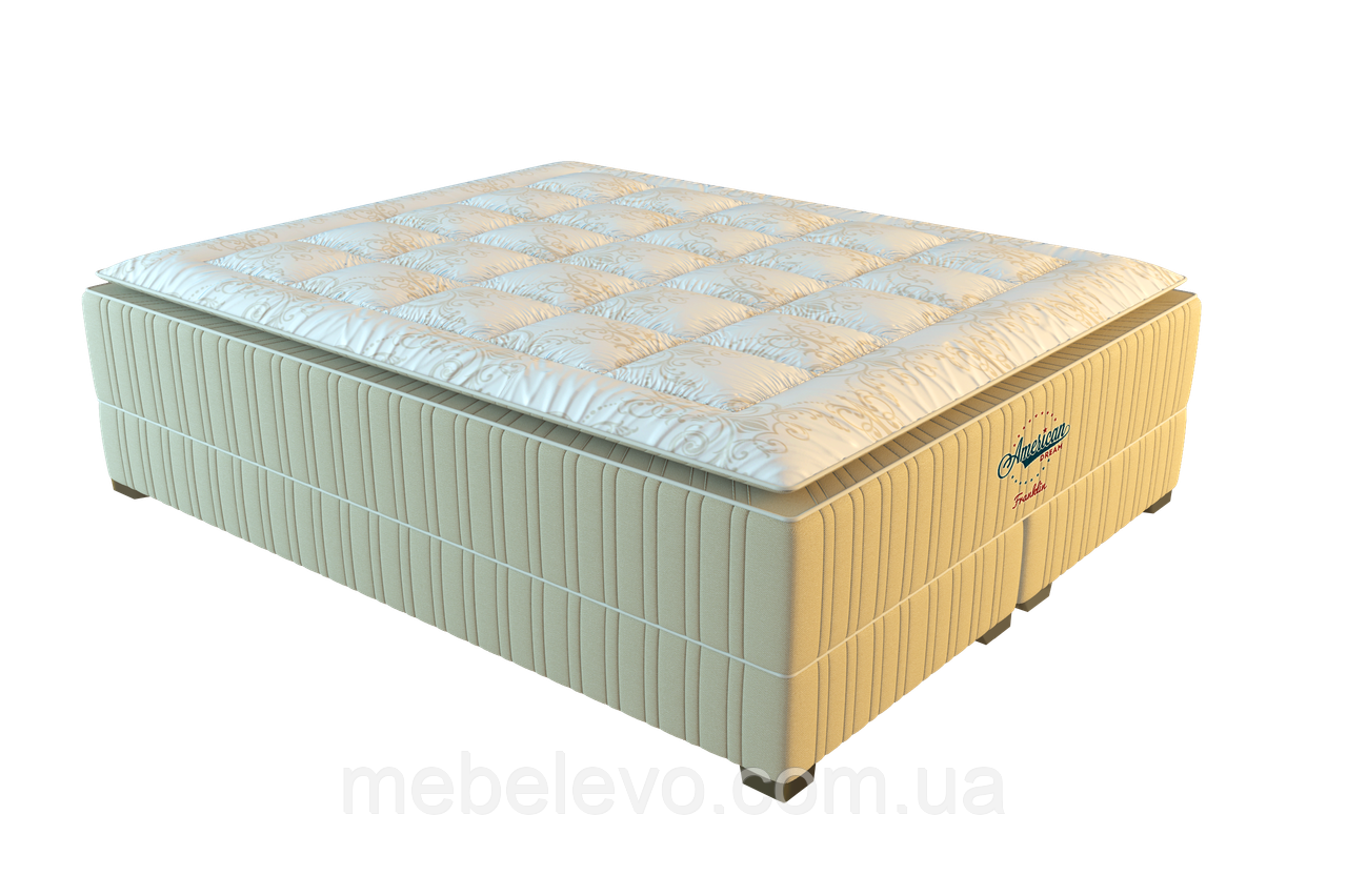 Двоспальний матрац без подіуму Franklin / Франклін 200х200 ЕММ h35 American Dream подвійний боннель 300кг