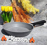 Сковорода з гранітним антипригарним покриттям 28 см Maestro MR-4028 Сковорода з індукційним дном без кришки, фото 6