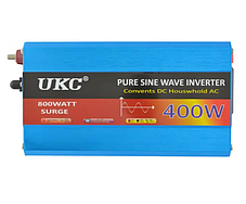 Перетворювач напруги - інвертор із чистою синусоїдою AC/DC 12V-220V 400W, фото 3