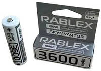 Литий-ионный аккумулятор Rablex 3600 mAh 18650 (Li-ion) 3,7 V Original