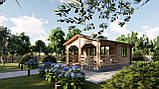 Дерев'яний будинок з термобруса 35 м2. від виробника Thermo Wooden House 009, фото 6
