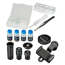 Мікроскоп Bresser Junior Biolux SEL 40x-1600x з адаптером для смартфону + кейс (8855610GYE000), фото 5