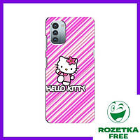 Чехол Nokia G21 (Hello Kitty) / Чехлы Хелоу Китти Нокиа Джи 21