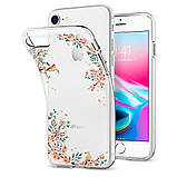 Чехол Spigen для iPhone SE 2022/ 2020/ 8/ 7 - Liquid Crystal Blossom (054CS22290), фото 2