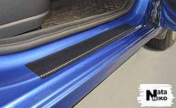 Плівки на пороги Renault Express з 2021- (Nataniko)