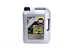 Олива моторна Liqui Moly TOP TEC 4100 5W-40 API SN/CF ACEA A3/B4/C3 (Каністра 5л)