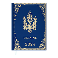 Щоденник датований 2024 BM.2128-14 UKRAINE А5 блакитний (10)