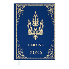Щоденник датований 2021 BM.2128-14 UKRAINE А5 блакитний (10)