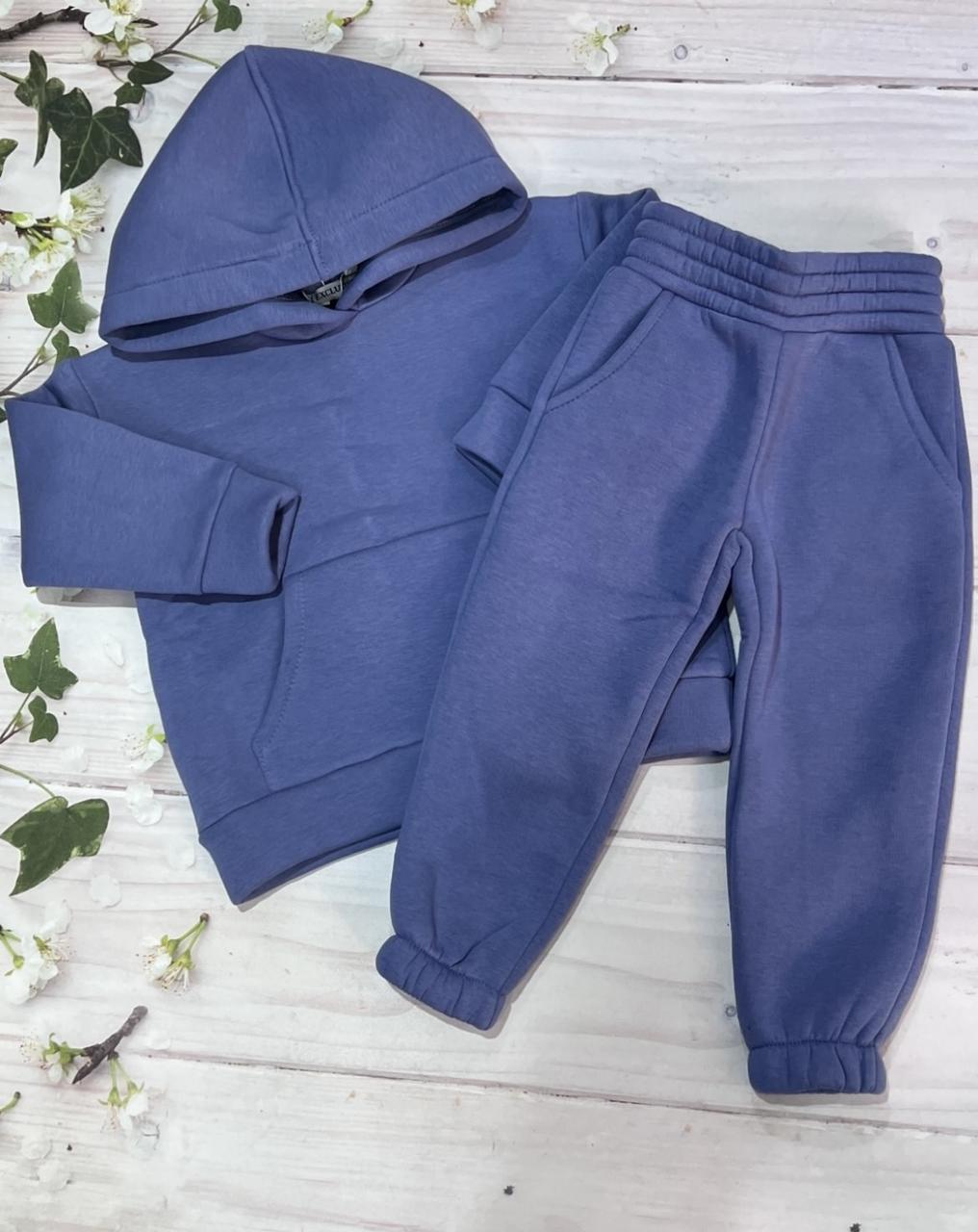 Прогулянковий костюм для дівчинки, р. 98-116 синій