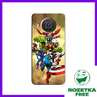 Чехол на Nokia X20 (Герои Marvel) / Чехлы с принтом Марвел Нокиа Х20