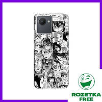 Чехол Realme C30 ( Ahegao Manga) / Чехлы Ахегао Манга Реалми С30