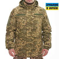 Куртка зимова піксель
