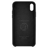 Чохол Spigen для iPhone XS Max Silicone Fit, Black (065CS25653), фото 5