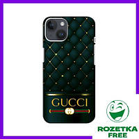 Чехол на iPhone 15 Plus (Гуччи) / Чехлы Gucci Айфон 15 Плюс