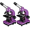 Навчальний мікроскоп з адаптером для смартфону Bresser Junior Biolux SEL 40x-1600x (Purple), фото 6